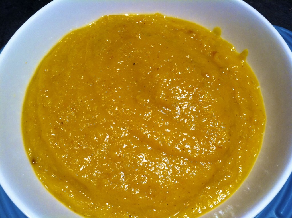 Curried Pear and Butternut Squash Soup