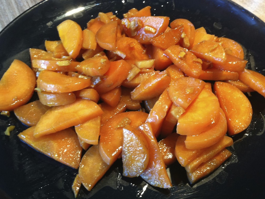 Turmeric & Ginger Glazed Carrots