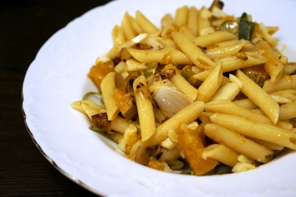 Quinoa Pasta with Butternut Squash and Mountain Sage
