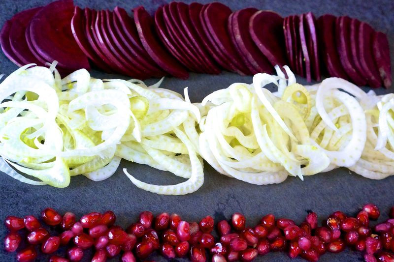 Fennel & Beet Salad with Citrus Dressing